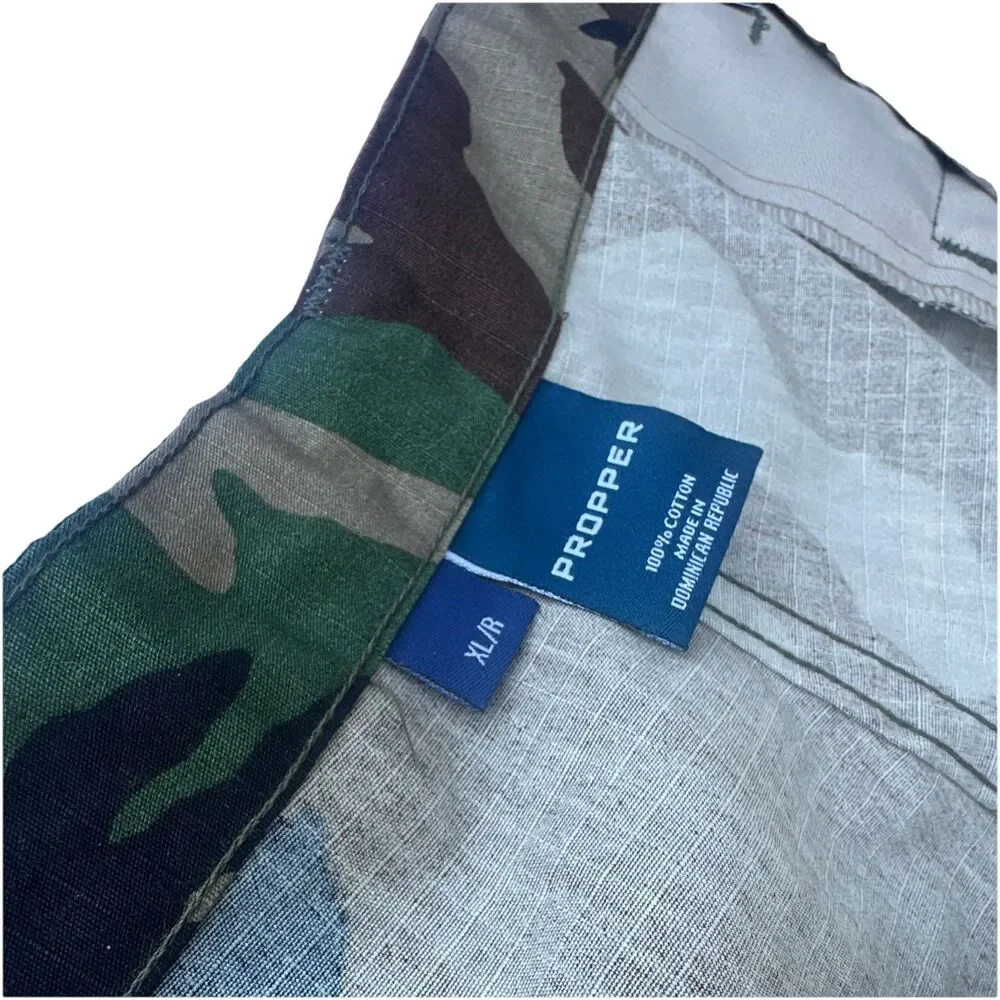 Propper BDU Tactical Pants XL Regular Woodland Camo Cargo Military NEW